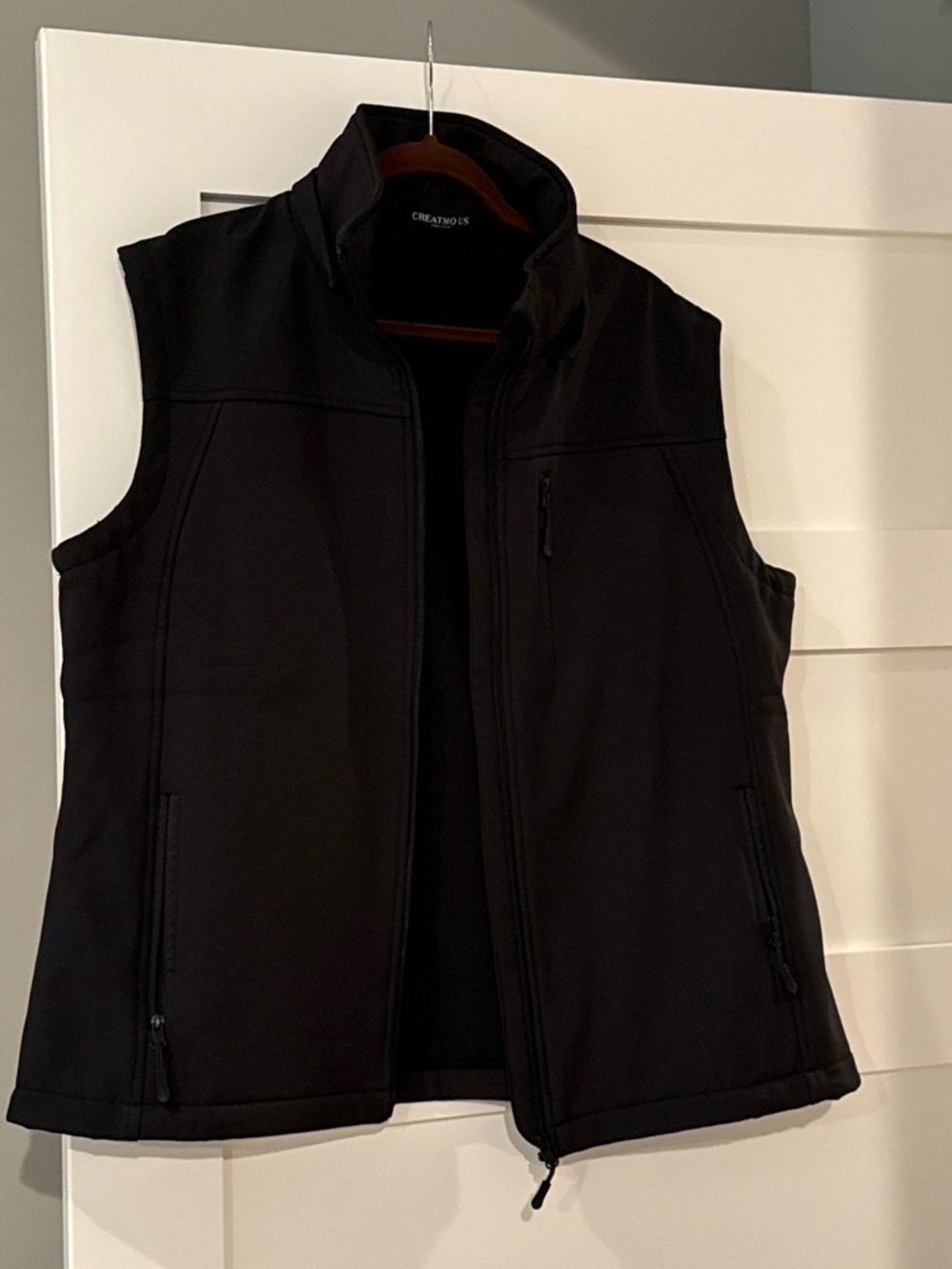 Women's Black Softshell Vest